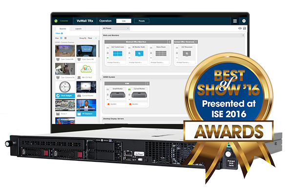 TRx with ISE 2016 award logo
