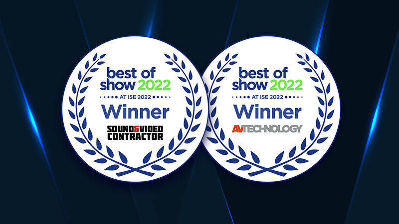 TRx & PAK win Best of Show at ISE 2022